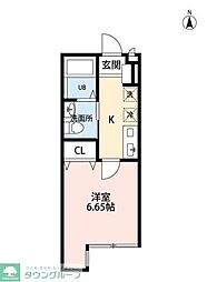 Ｉｎｆｏｇｌｉａ　Ｃｌａｉｒ 1階1Kの間取り