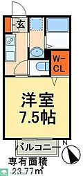 間取図画像 1K