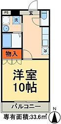 間取図画像 1K
