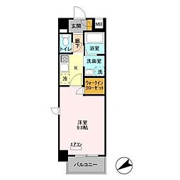 RoyalGrace道 1Kの間取図画像