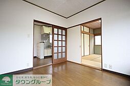 シェリーM 2階2Kのリビング/ダイニング