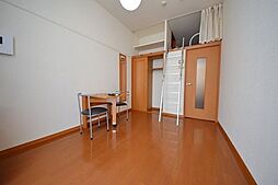 レオパレスサンライズII 2階1Kのリビング/ダイニング