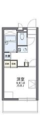 レオパレスゴールドヒルズ 1Kの間取図画像