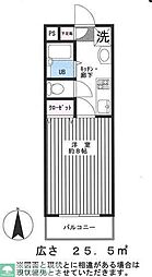 ConcordiaTokyoWest 1Kの間取図画像