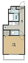 リブリ・Lunalsola 1Kの間取図画像
