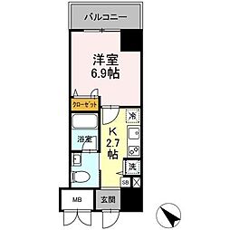花月総持寺駅 8.6万円