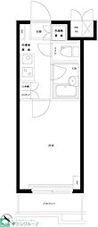 ルーブル西馬込参番館 1Kの間取図画像