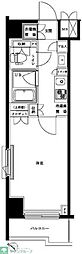 ルーブル多摩川南六郷 1Kの間取図画像