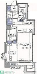 ラティエラ横濱大通り公園 2LDKの間取図画像