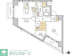 グレーシアフィット羽沢横浜国大 1LDKの間取図画像