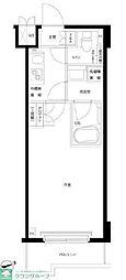 ルーブル川崎矢向 1Kの間取図画像
