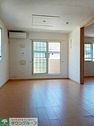 京急本線 横須賀中央駅 バス27分 林四ツ角下車 徒歩4分の賃貸アパート 2階2LDKのリビング/ダイニング