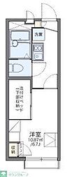 レオパレスBELL・NICE 1Kの間取図画像