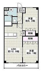TNM鎌倉 2LDKの間取図画像