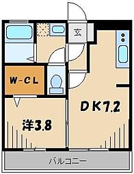 狭山ヶ丘駅 7.3万円