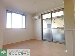 西武国分寺線 鷹の台駅 徒歩15分の賃貸アパート 2階1LDKのリビング/ダイニング