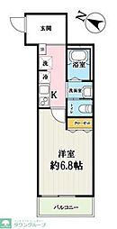 (仮称)キャメル所沢4 1階1Kの間取り