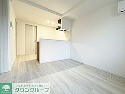 西武新宿線 久米川駅 徒歩9分の賃貸アパート 2階1LDKのリビング/ダイニング