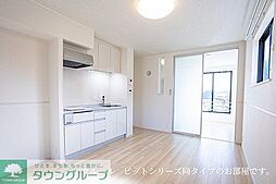 東武東上線 霞ヶ関駅 徒歩6分の賃貸アパート 1階1LDKのリビング/ダイニング