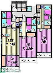 仮)入間市河原町 新築 1LDKの間取図画像