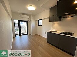 クオリタス押上業平 6階ワンルームのリビング/ダイニング