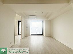 パークアクシス西大島コンフォートスクエア 14階2LDKのリビング/ダイニング