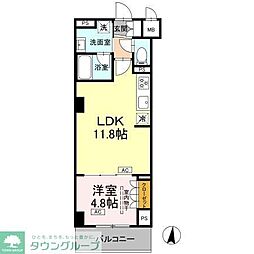 江東区枝川3丁目マンション 1LDKの間取図画像