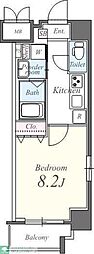 Laglycine 1Kの間取図画像