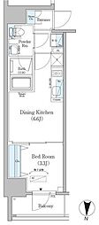 Urbanex錦糸町 1DKの間取図画像