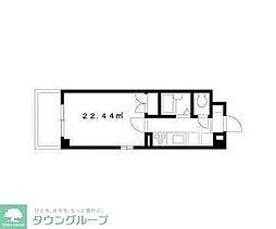 第2エクセルMINYU 1Kの間取図画像