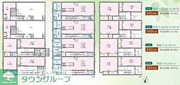 市川市原木1丁目アパート 3SLDKの間取図画像