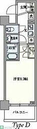 PASEO本所吾妻橋 1Kの間取図画像
