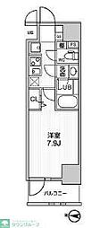 ROOTs Kikukawa 1LDKの間取図画像