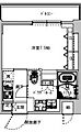 S-RESIDENCE木場fluspark3階11.9万円