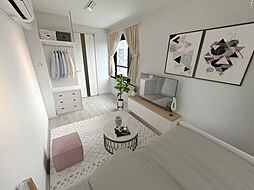 デュオメゾン千住学園通り 401 4階1Kのリビング/ダイニング