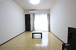 クレイノソレイユV 2階1Kのリビング/ダイニング