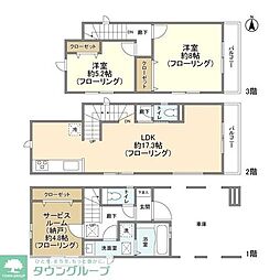 Kolet千住大橋#05 2SLDKの間取り