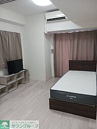 Totsu Residence Kaminarimon 5階1DKのリビング/ダイニング