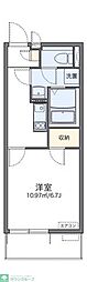 レオネクストグリーンパーク舎人 1Kの間取図画像