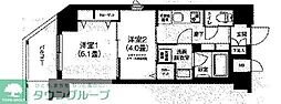ティモーネグランデ町屋 2Kの間取図画像