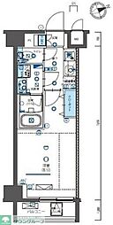 LEXE綾瀬 1Kの間取図画像
