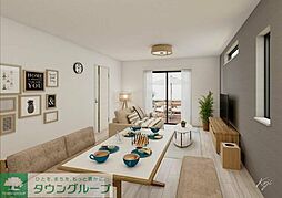 狛江市駒井町1丁目戸建 3LDKのリビング/ダイニング