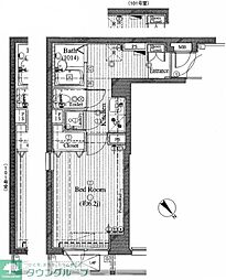 ヴォーガコルテ世田谷上町 1階1Kの間取り