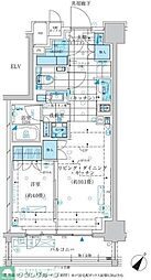 ザ・パークワンズ三軒茶屋 3階1LDKの間取り