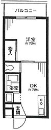 間取図画像 1DK
