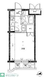 ウィンベルソロ狛江 1Kの間取図画像