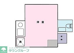間取図画像 ワンルーム
