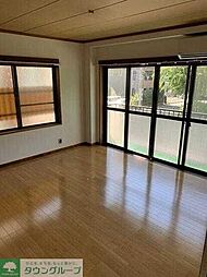 京王線 府中駅 徒歩10分の賃貸アパート 2階1LDKのリビング/ダイニング