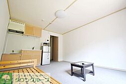 レオパレス武蔵砂川I 206 2階ワンルームのリビング/ダイニング