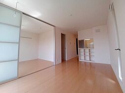 京王線 中河原駅 徒歩20分の賃貸アパート 2階2LDKのリビング/ダイニング